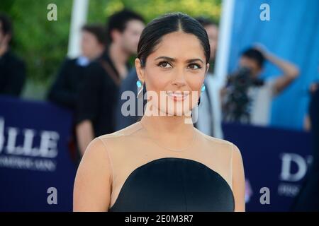 Salma Hayek attending the closing ceremony of the 38th Deauville American Film Festival in Deauville, France on September 8, 2012. Photo by Nicolas Briquet/ABACAPRESS.COM Stock Photo