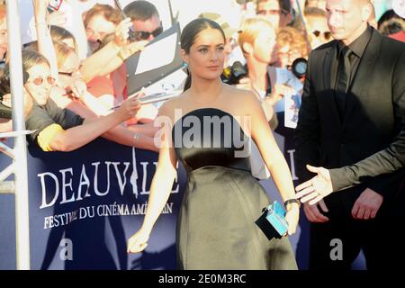 Salma Hayek attending the closing ceremony of the 38th Deauville American Film Festival in Deauville, France on September 8, 2012. Photo by Nicolas Briquet/ABACAPRESS.COM Stock Photo