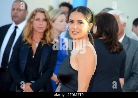 Salma Hayek attending the closing ceremony of the 38th Deauville American Film Festival in Deauville, France on September 8, 2012. Photo by Nicolas Briquet/ABACAPRESS.COM Stock Photo