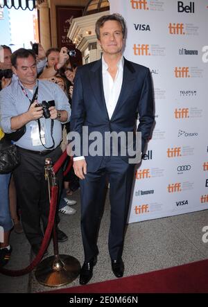 Colin Firth attends the screening of 'Arthur Newman' during the 37th Toronto International Film Festival TIFF, in Toronto, Canada on September 10, 2012. Photo by Lionel Hahn/ABACAPRESS.COM Stock Photo