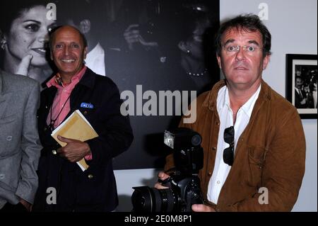 Bruno Mouron and Pascal Rostain attending the 'Famous' photo exhibition ...