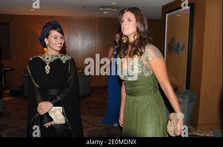 Princess Sara bint Talal bin Abdulaziz Al Saud (L) and H.R.H. Princess Madeleine of Sweden attend the Mentor Foundation USA International Gala at the Four Seasons Hotel September 20, 2012 in Washington, DC, USA. Photo by Olivier Douliery/ABACAPRESS.COM Stock Photo