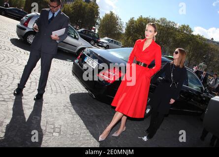 LeeLee Sobieski arriving for the Christian Dior Spring-Summer 2013 Ready-To-Wear collection show held at Hotel National des Invalides, in Paris, France on September 28, 2012. Photo by Denis Guignebourg/ABACAPRESS.COM Stock Photo