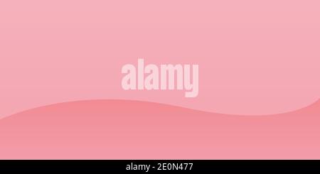 Empty studio product display pink background & copy space. perspective studio photography stand.banner mock up space for showcase product.empty counte Stock Vector