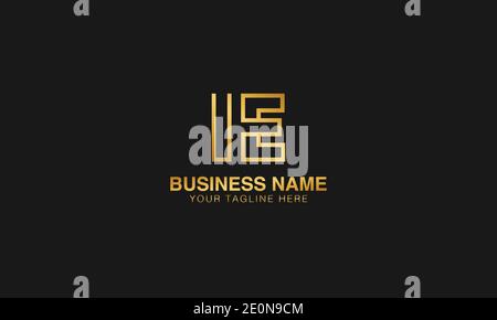 IE I E initial based letter typography logo design vector Stock Vector