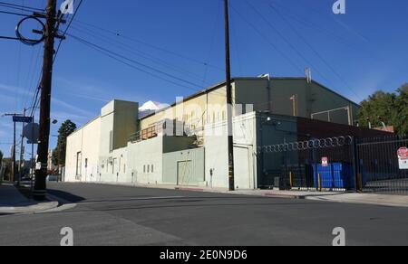 Los Angeles, California, USA 1st January 2021 A general view of atmosphere of Charlie Chaplin's Studios built in 1918, now the Jim Henson Co at 1416 N. La Brea Avenue on January 1, 2021 in Los Angeles, California, USA. Photo by Barry King/Alamy Stock Photo Stock Photo