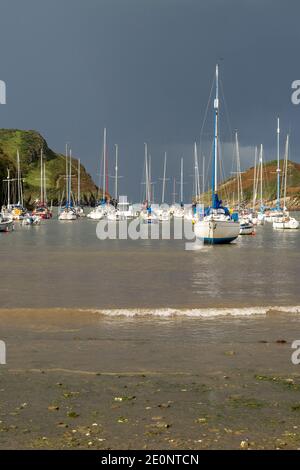 Watermouth Bay - Devon, England, UK Stock Photo