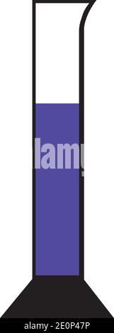 laboratory glass icon .... laboratory flask icon vector. flask vector graphic illustration ,laboratory glass icon Stock Vector