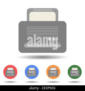 Old retro radio music player icon vector logo isolated on background Stock Vector