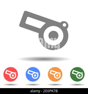 Linear cannon icon vector logo isolated on background Stock Vector