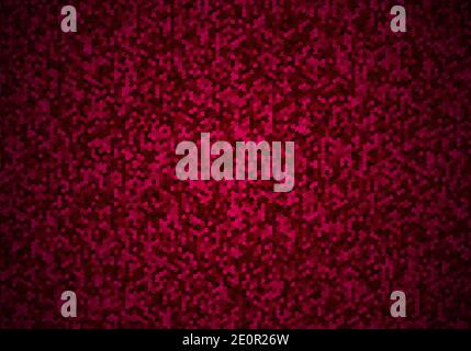 Abstract red hexagon pattern background and texture technology futuristic design concept. Vector illustration Stock Vector