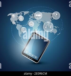 Cloud Computing Concept Stock Vector