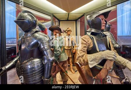 Visiting Museum of Military History in Vienna, Austria Stock Photo