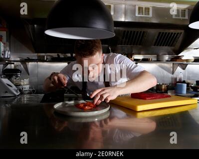 Alex Webb, MasterChef Professionals Winner 2020 Stock Photo