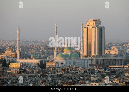 File photo of the Syrian city of Aleppo, taken in June 2009. Photo by Ammar Abd Rabbo/ABACAPRESS.COM Stock Photo