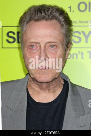 Christopher Walken attending the CBS Films premiere for Seven Psychopaths at Mann's Bruin Theatre in Los Angeles, CA, USA, October 1, 2012. (Pictured: Christopher Walken). Photo by Baxter/ABACAPRESS.COM Stock Photo