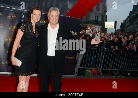 Richard Dean Anderson and Amanda Tapping attending the opening ceremony of 'Jules Verne Festival' held at Grand Rex theater in Paris, France on October 10, 2012. Photo by Nicolas Briquet/ABACAPRESS.COM Stock Photo