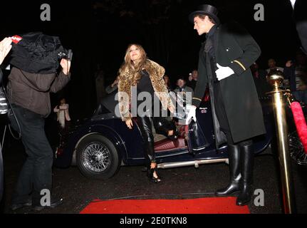 Jeanne Mas arriving at Pavillon Gabriel for the taping of 'Champs Elysees' TV show in Paris, France on October 18, 2012. Photo by Denis Guignebourg/ABACAPRESS.COM Stock Photo