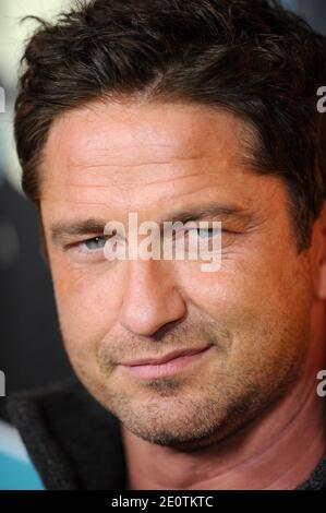 Gerard Butler attends 'Chasing Mavericks' premiere at The Grove in Los Angeles, ca, USA, on October 18, 2012. Photo by Lionel Hahn/ABACAPRESS.COM Stock Photo