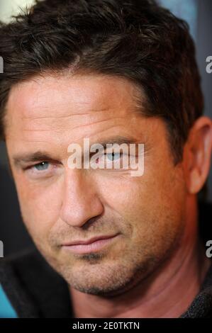 Gerard Butler attends 'Chasing Mavericks' premiere at The Grove in Los Angeles, ca, USA, on October 18, 2012. Photo by Lionel Hahn/ABACAPRESS.COM Stock Photo