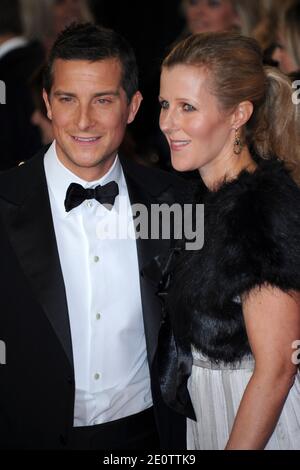 Bear Grylls and Shara Cannings Knight attending the latest James Bond Skyfall premiere at Royal Albert Hall in London, UK, on october 23, 2012. Photo by Aurore Marechal/ABACAPRESS.COM Stock Photo