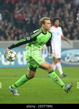Bayern's Manuel Neuer during the UEFA Champions League soccer match, Lille OSC Vs Bayern Munich at the Grand Stade Lille Métropole in Lille, France on October 23, 2012. Photo by Christian Liewig/ABACAPRESS.COM Stock Photo