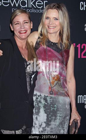 Michelle Pfeiffer arriving for The 8th Annual Pink Party to benefit Cedars-Sinai Women's Cancer Program, held at Hanger 8 at Santa Monica Airport in Santa Monica, Los Angeles, CA, USA on October 27, 2012. Photo by Baxter/ABACAPRESS.COM Stock Photo