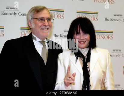 Michele Lee and Fred Rappoport arrive for the formal Artist's Dinner honoring the recipients of the 2012 Kennedy Center Honors hosted by United States Secretary of State Hillary Rodham Clinton at the U.S. Department of State in Washington, DC, USA, on December 01, 2012. The 2012 honorees are Buddy Guy, actor Dustin Hoffman, late-night host David Letterman, dancer Natalia Makarova, and the British rock band Led Zeppelin. Photo by Ron Sachs/ABACAPRESS.COM Stock Photo