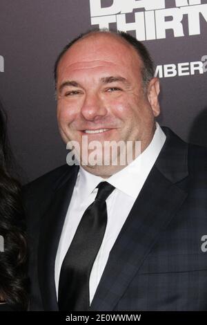 James Gandolfini Los Angeles Premiere of HBO's 'Cinema Verite' held at