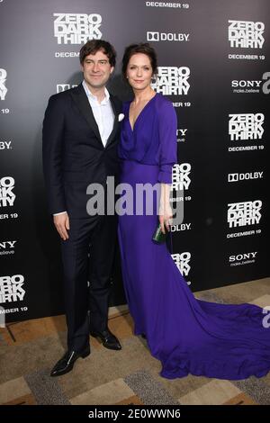 Mark Duplass and Katie Aselton attending the premiere of 'Zero Dark Thirty' at The Dolby Theatre in Hollywood, Los Angeles, CA, USA on December 10, 2012. Photo by Krista Kennell/ABACAPRESS.COM Stock Photo