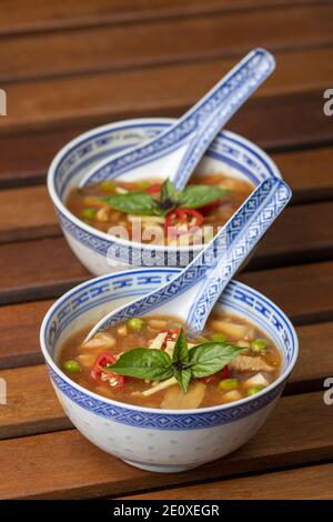 Chinese Soup Stock Photo