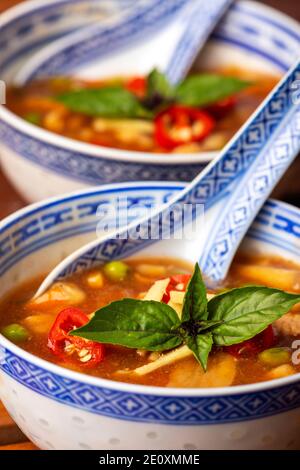 Chinese Soup Stock Photo