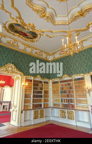 Library - Wrest Park - Bedfordshire, England Stock Photo