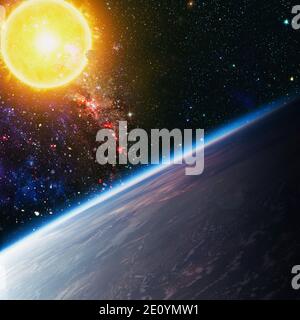 Download Deep Space Beautiful Space Background Elements Of This Image Were Furnished By Nasa Stock Photo Alamy