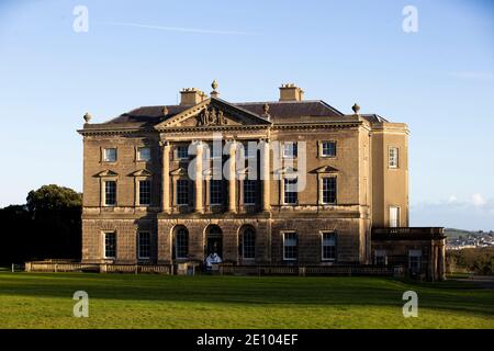 Castle Ward, an 18th-century National Trust property located near the village of Strangford, in County Down, Northern Ireland. Stock Photo