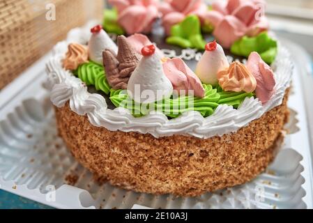 Birthday Cake with 88 on it Stock Photo - Image of festive, background:  212506914