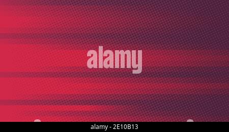 Abstract gradient red and purple lines pattern template design. Decorating with geometric circle halftone element one side of the futuristic background. i Stock Vector