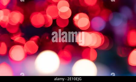 An abstract background, festive concept with colourful blurred shapes. Stock Photo