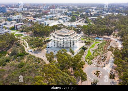 Geisel Library, University of California San Diego, UCSD, San Diego, CA, USA Stock Photo