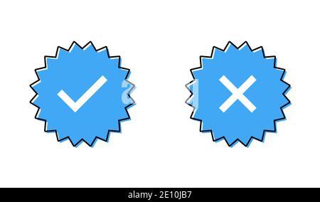 Guaranteed stamp set or verified badge. Verified icon stamp . Stock Vector