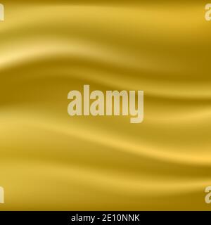 abstract background gradient shade curved Gold color vector illustration Stock Vector