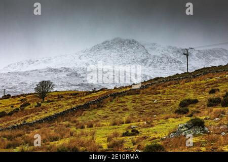 Dolwyddelan, near Dolwyddelan, North Wales Stock Photo