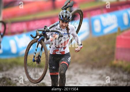 Competitive Advertising Stage Example Netherlands' Lucinda Brand pictured in action during the women's elite ...