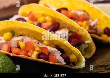 Tacos Al Pastor Stock Photo