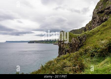 Ireland, The Emerald Island. Green Landscapes, Rough Coastlines, High Cliffs, Ancient Villages, Cloisters And Castles Stock Photo