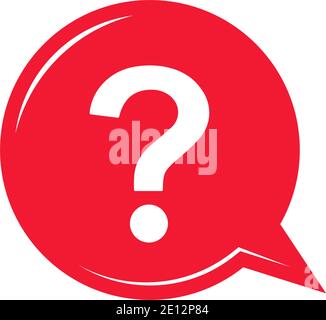 Question Mark Symbol Icon Vector Illustration Stock Vector