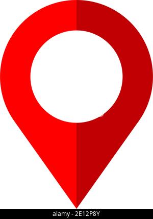 Pin Point Locator Map Icon Vector Illustration Stock Vector