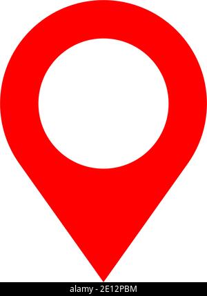 Pin Point Locator Map Icon Vector Illustration Stock Vector