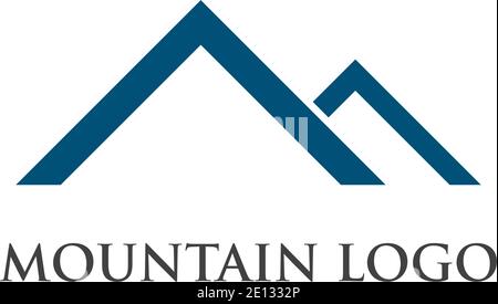 High Mountain icon  Logo Business Template Vector Stock Vector