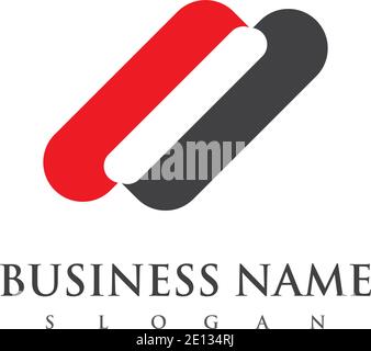 Business Finance professional logo template vector icon Stock Vector